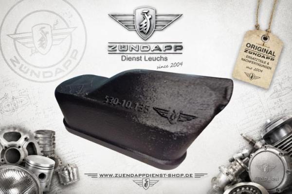 Zündapp Luftfilterdeckel 530-​10.135 20mm Durchlass für KS 50 80 Typ 530 - Strukturiert